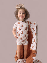 COZY BEAR DREAM SHORT SET from DREAM BIG LITTLE CO