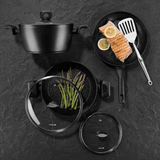 Korkmaz Nora 7 Piece Aluminum Non Stick Cookware Set from Jupiter Gear Home