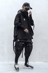 Master Crossover Black Jogger Pants  From Niepce Inc