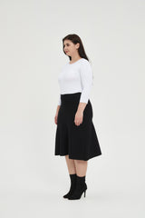 AMAZING MM SKIRT - YEAR ROUND BLACK From Mia Mod