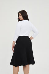 AMAZING MM SKIRT - YEAR ROUND BLACK From Mia Mod