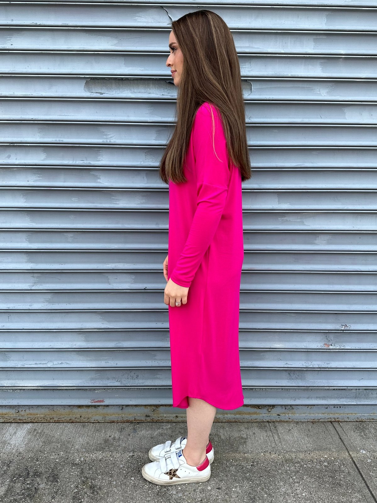Basic T- Dress From Drama NYC Plus