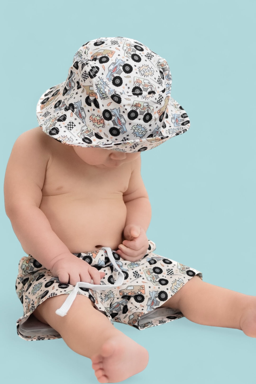 CRASH HARD BOY'S DREAM SWIM TRUNKS from DREAM BIG LITTLE CO