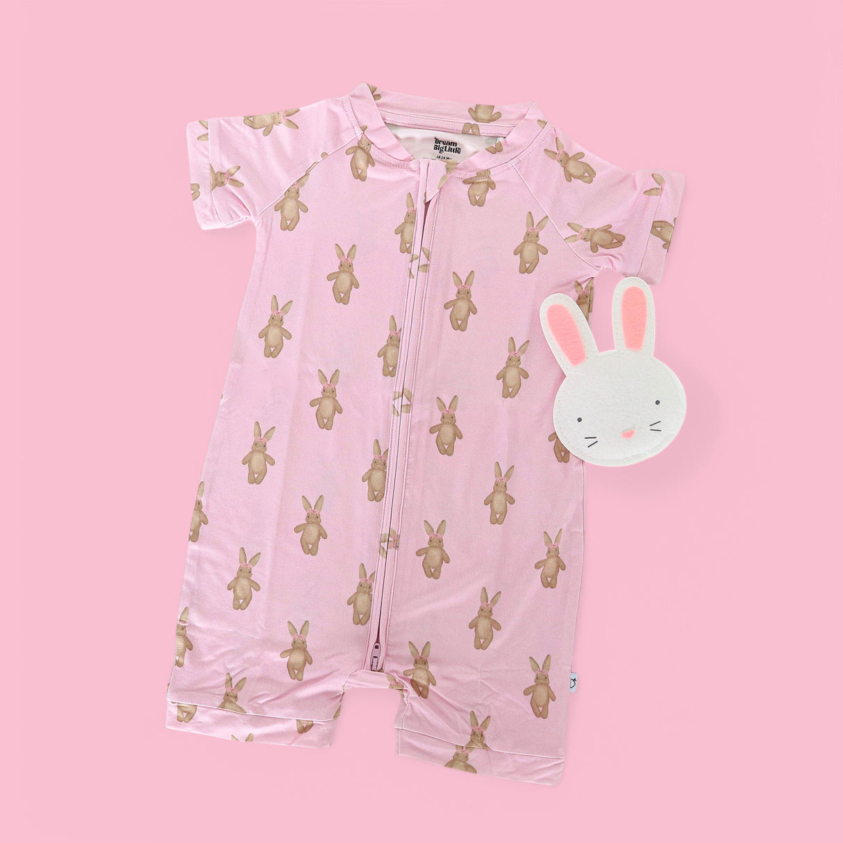 BLUSHIN' BUNNIES DREAM SHORTIE from DREAM BIG LITTLE CO