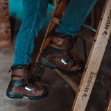 Scorpion 9” Composite Toe Waterproof Work Boot – Brown From Chinook Footwear