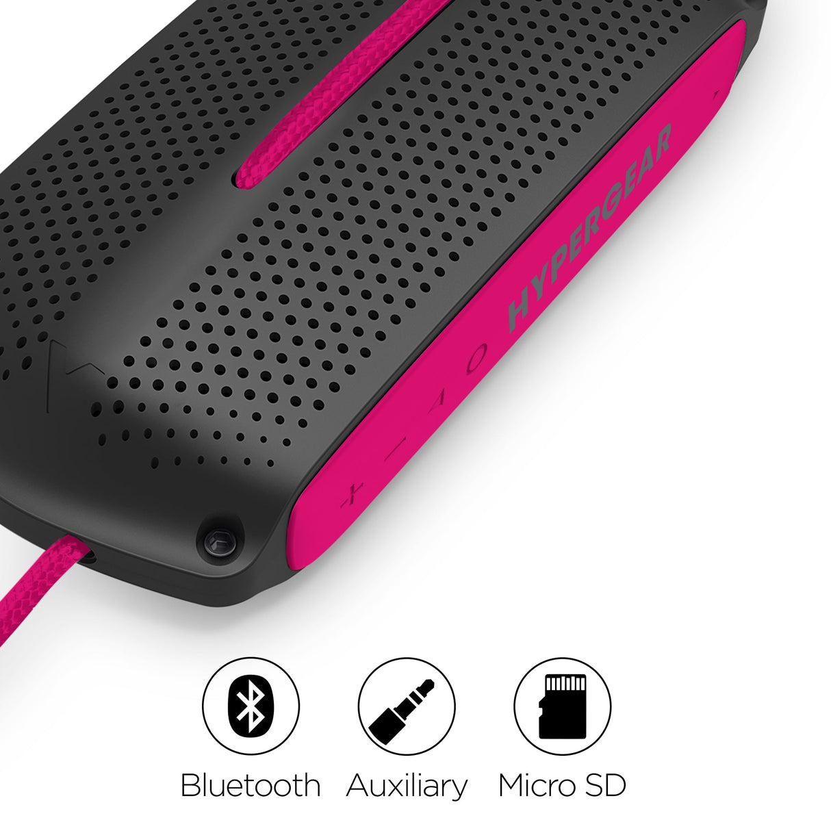 HyperGear Wave Water Resistant Wireless Speaker with Extended Battery Life (WATER-PRNT) from Jupiter Gear