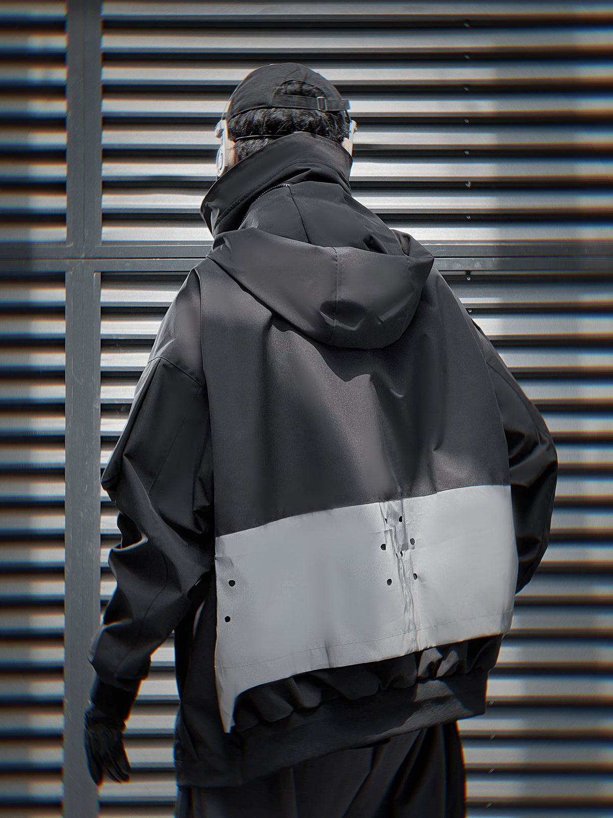 J35 Black Tech Jacket from Niepce Inc
