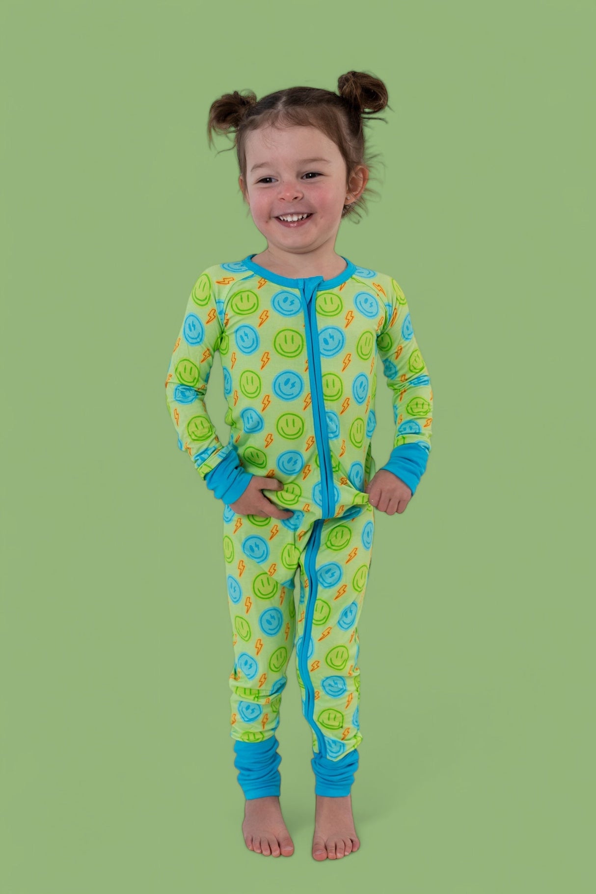 NEON SMILES DREAM ROMPER from DREAM BIG LITTLE CO