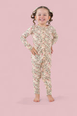 VICTORIAN BLOOM DREAM RUFFLE ROMPER from DREAM BIG LITTLE CO