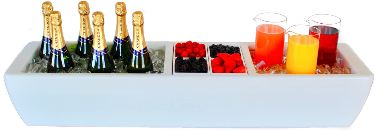 REVO Party Barge Cooler™ | Polar White From REVO COOLERS, LLC
