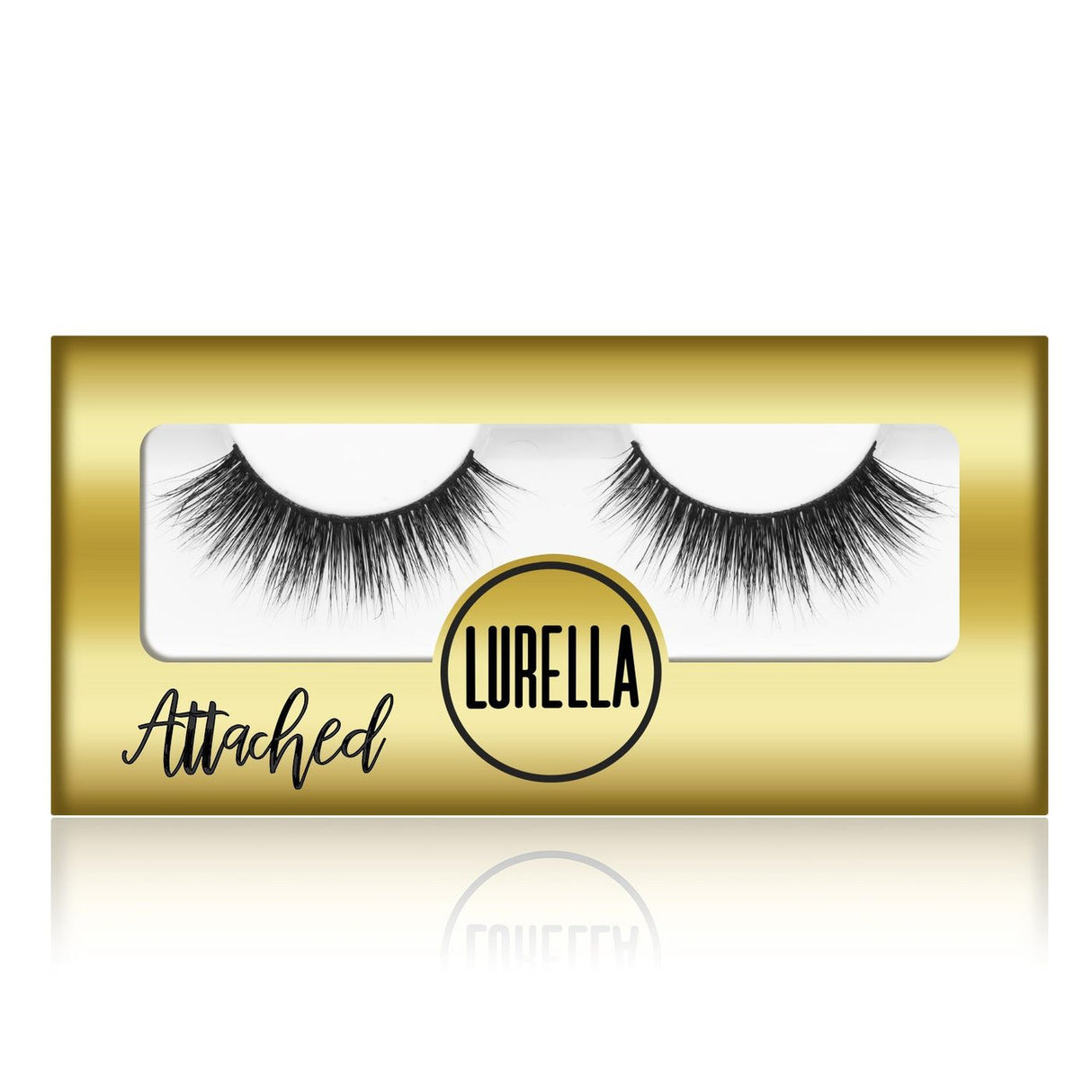 Mink 3D Eyelashes - Attached from Lurella Cosmetics