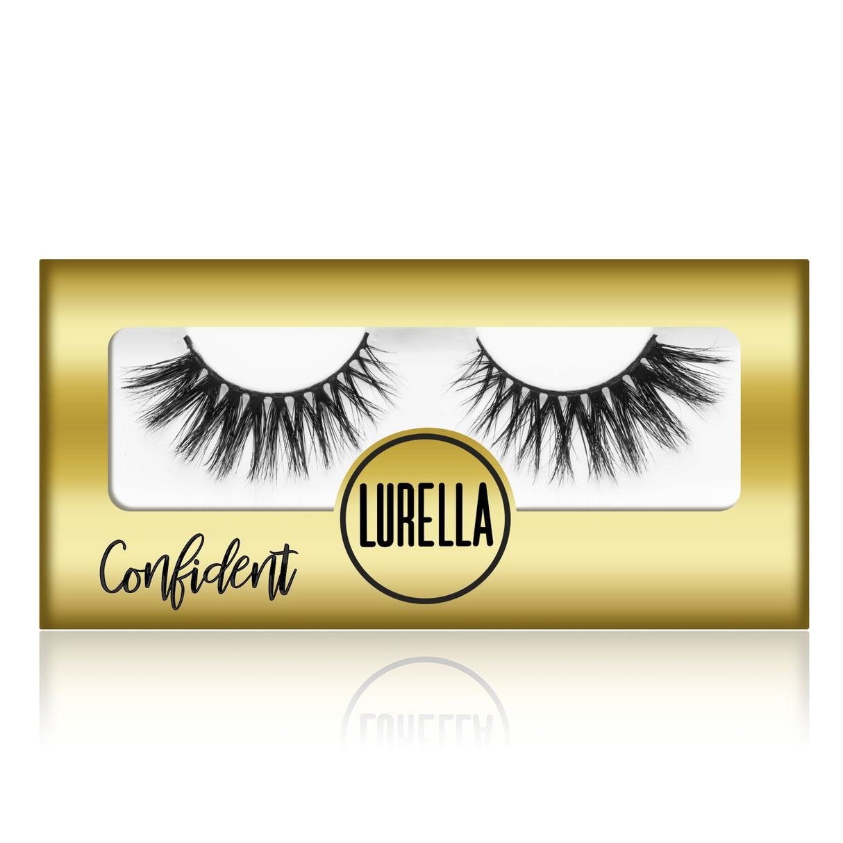 Mink 3D Eyelashes - Confident from Lurella Cosmetics