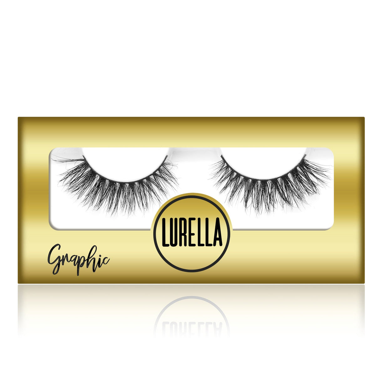 Mink 3D Eyelashes - Graphic from Lurella Cosmetics
