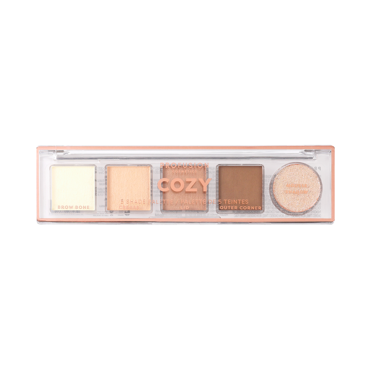 Mini Essentials 5 Shade Palette from Profusion Cosmetics