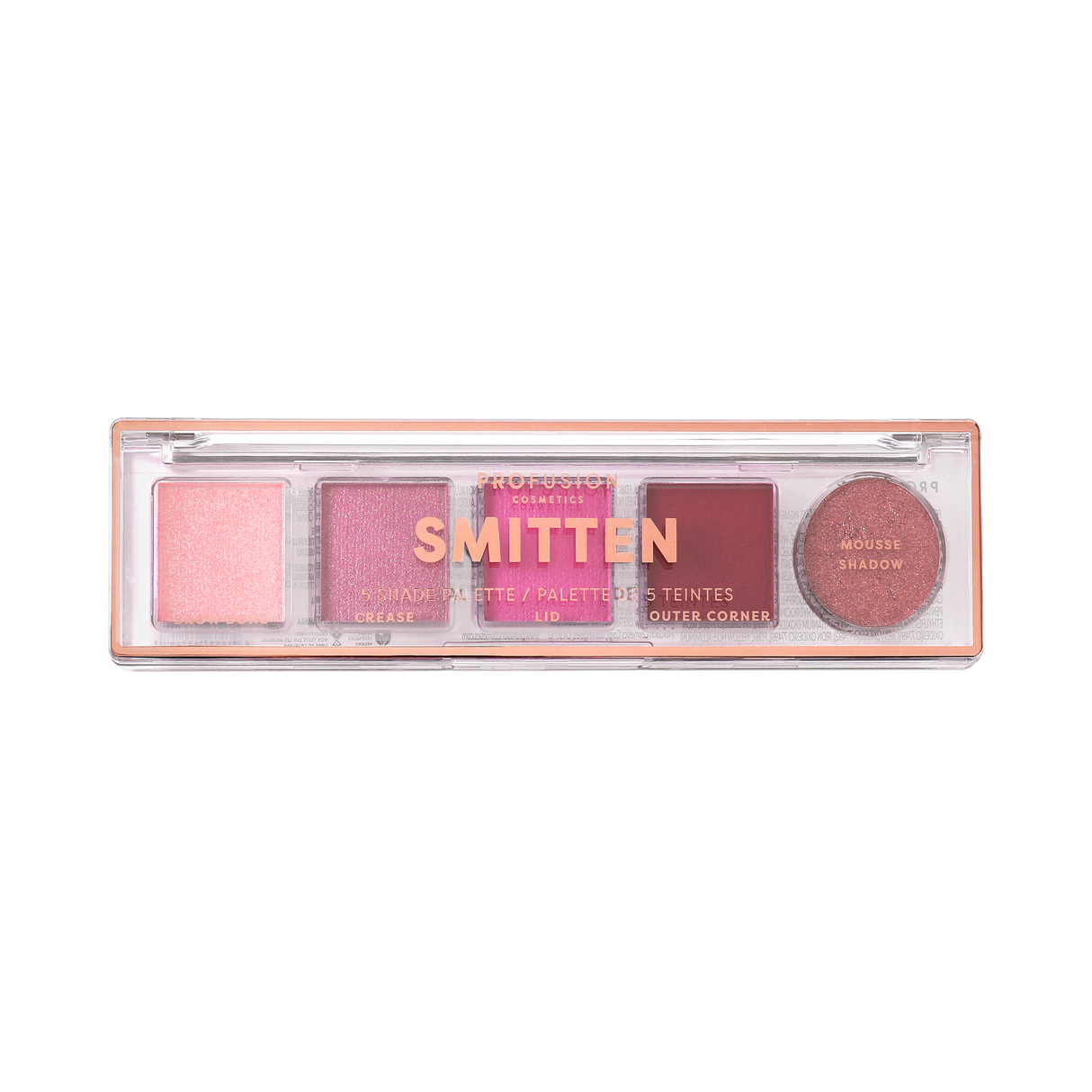 Mini Essentials 5 Shade Palette from Profusion Cosmetics