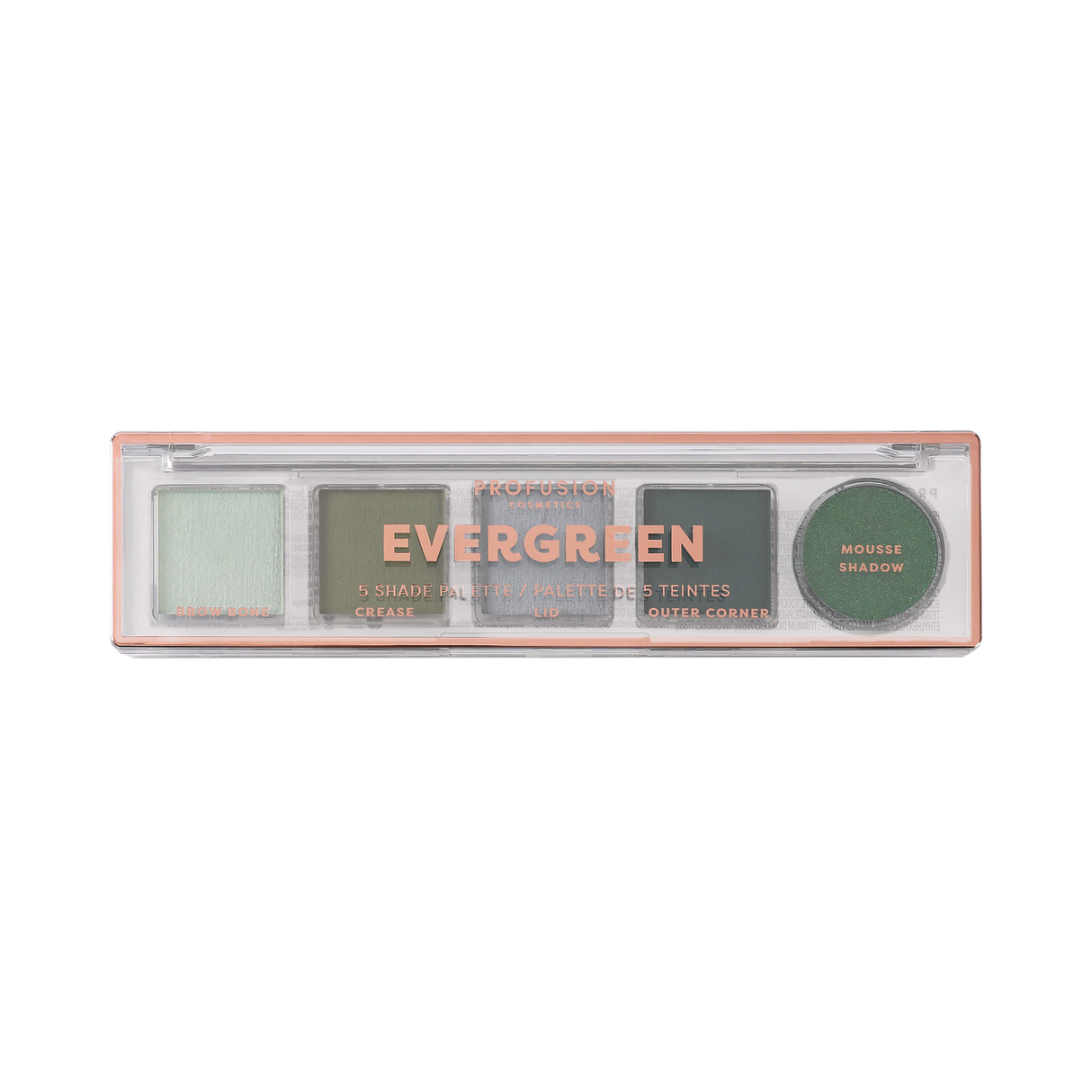 Mini Essentials 5 Shade Palette from Profusion Cosmetics