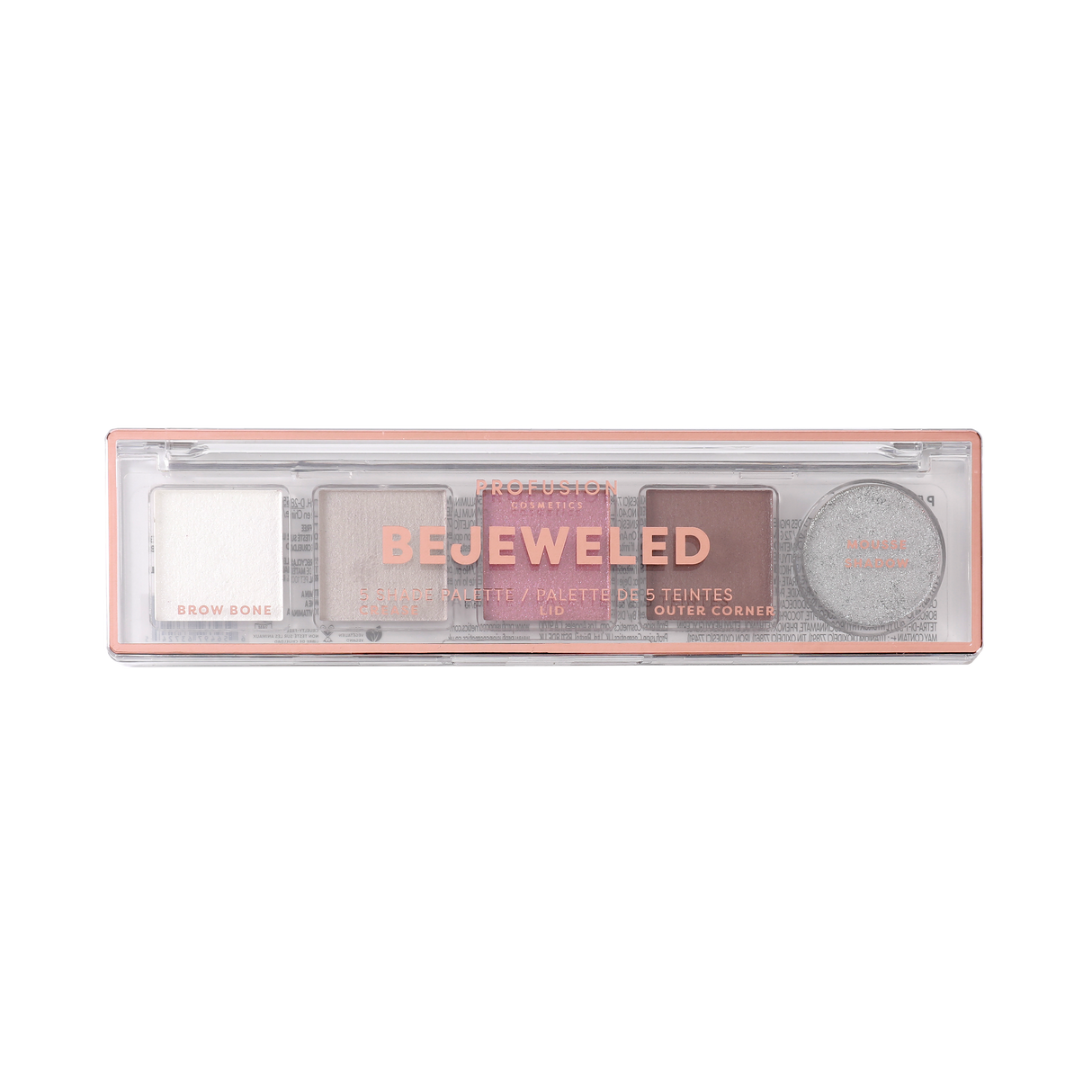 Mini Essentials 5 Shade Palette from Profusion Cosmetics
