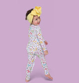BOW GARDEN DREAM RUFFLE ROMPER from DREAM BIG LITTLE CO