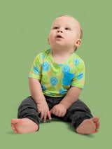 NEON SMILES DREAM POCKET TEE from DREAM BIG LITTLE CO