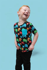 GAMER GLOW DREAM POCKET TEE from DREAM BIG LITTLE CO