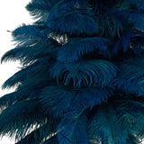 Blue Ostrich Feather Christmas Tree from Lee Display