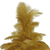 Brown Ostrich Feather Christmas Tree from Lee Display
