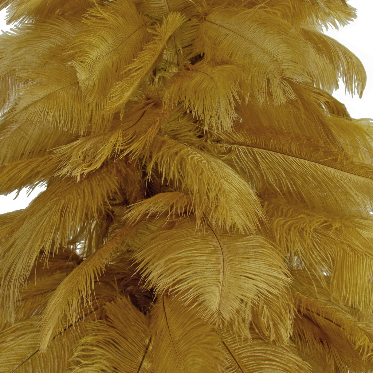 Brown Ostrich Feather Christmas Tree from Lee Display
