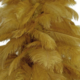 Brown Ostrich Feather Christmas Tree from Lee Display