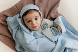 100% Cotton Organic Luxe Baby Blanket from Bleu La La