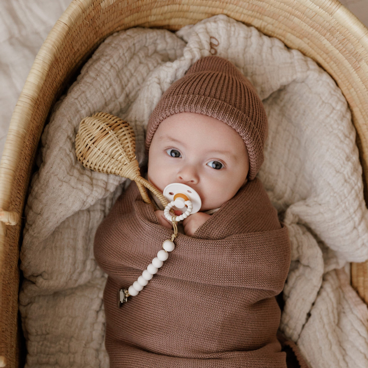 Luladream Pacifier + Clip Set from Bleu La La
