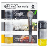 3 Pack Facial Therapy Mud Face Mask with Mask Applicator from Pursonic