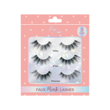3 Pair Faux Mink Lashes Set from Prolux Cosmetics