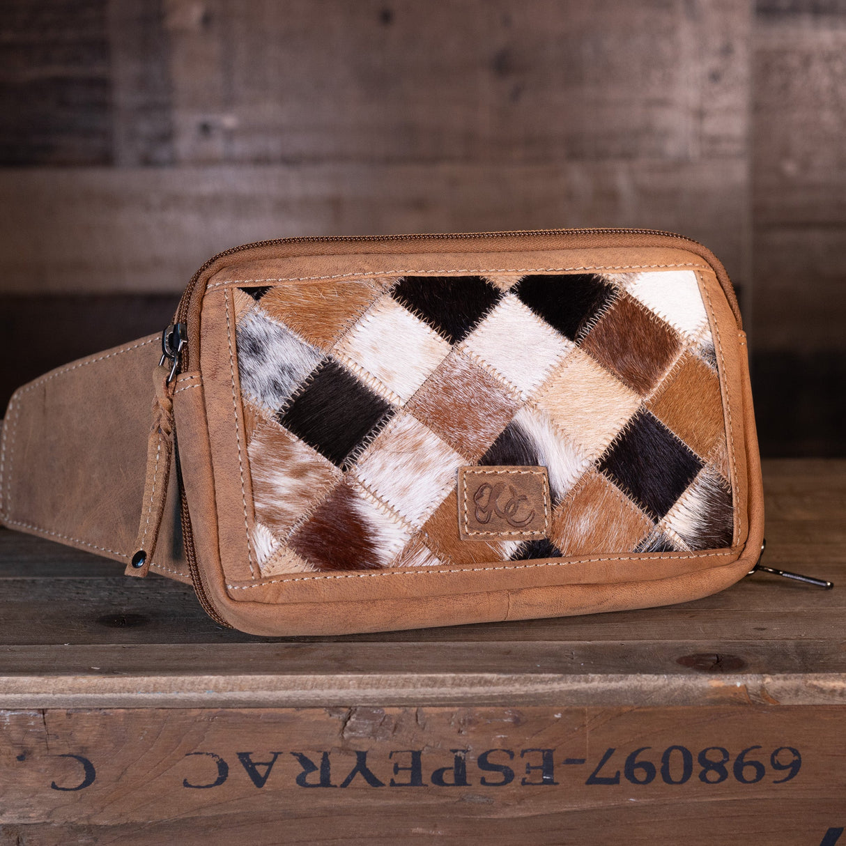 Patchwork Monte- CC Purse Pack from UC Leather Company