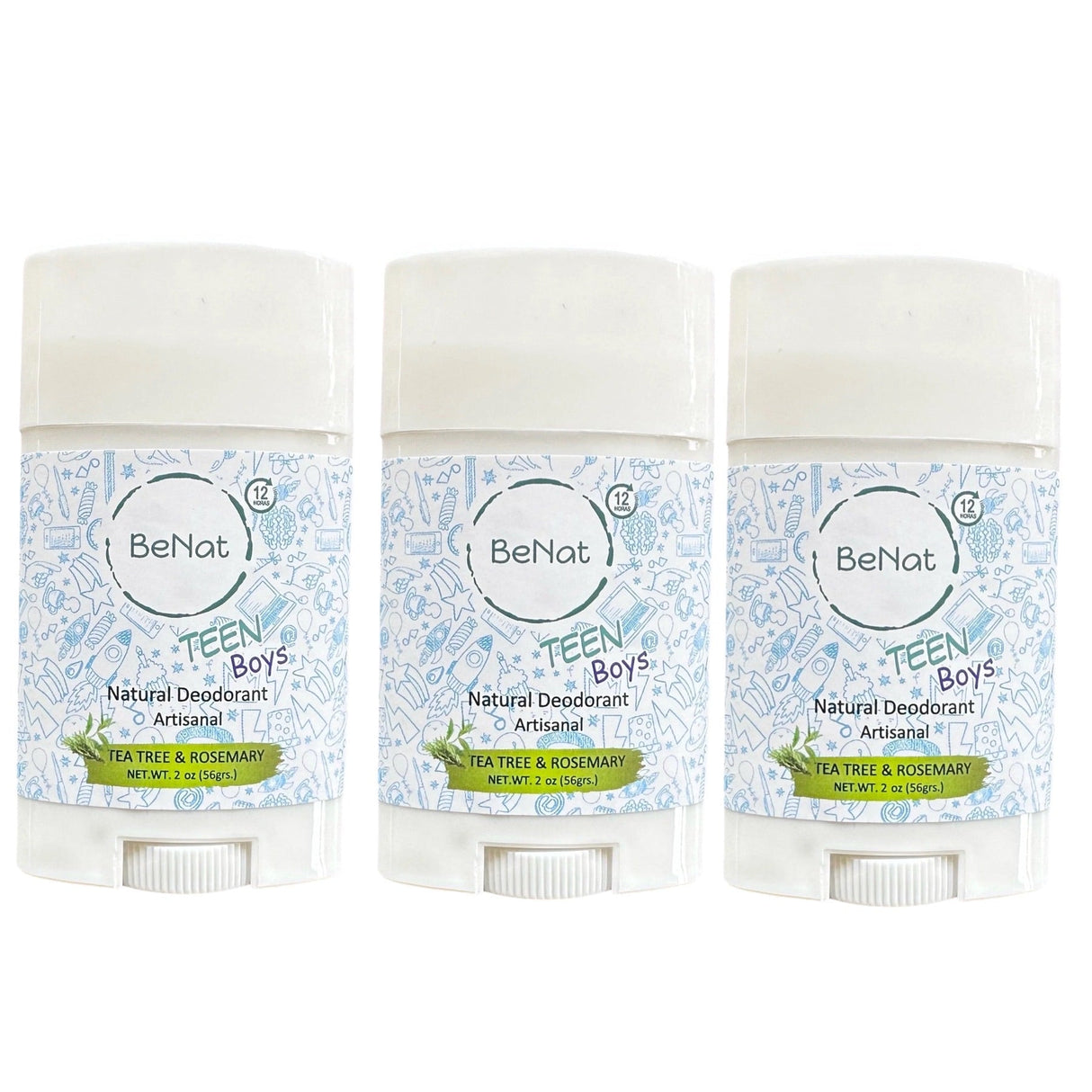 All-Natural Deodorant for Kids & Teens from BeNat