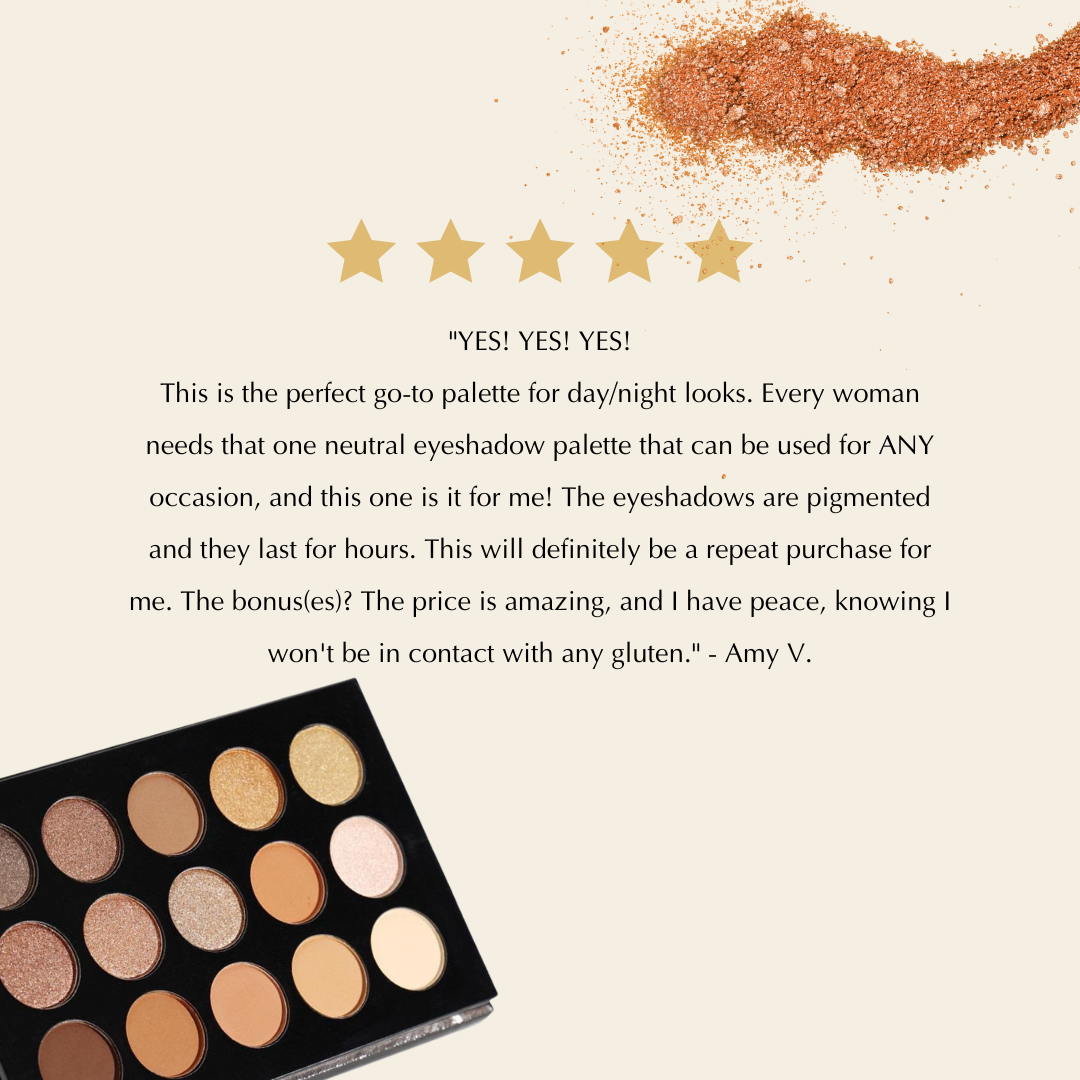 Neutral Eyeshadow Looks Palette - For the Best Nude Makeup Looks from Epilynx Skincare and Cosmetics