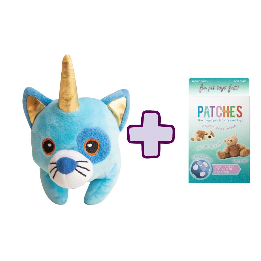 Kit the Caticorn + Patches from Health Extension
