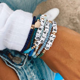 GOOD VIBES - Crystal Bracelet from Ryan Porter