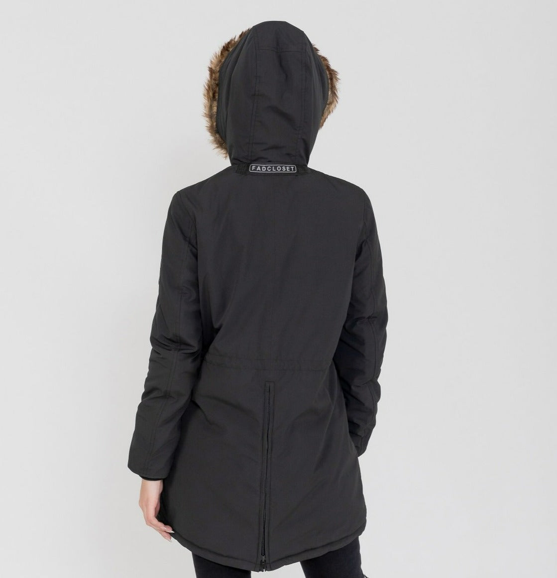 Women's Louise Ultra Lite Hooded Winter Parka Coat From FAD
