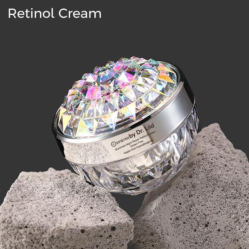 Illuminate Night Repair Retinol Cream from Epilynx Skincare and Cosmetics