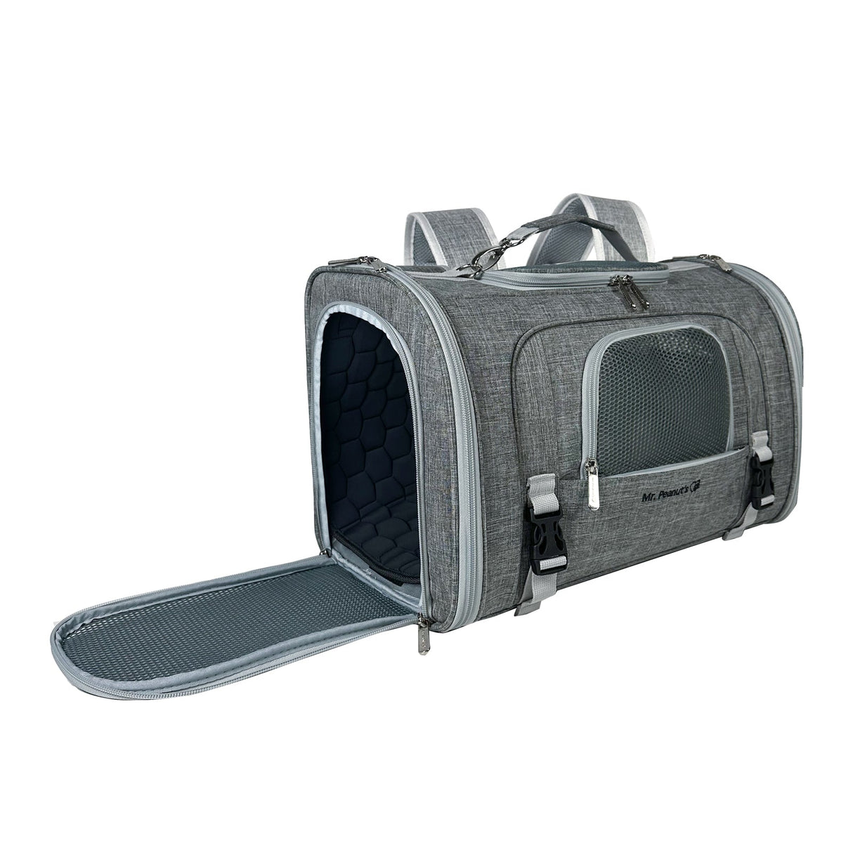 Mr. Peanut's Monterey Series Airline Compliant Horizontal Backpack Pet Carrier from Mr. Peanut's Pet Carriers