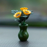 Mini Sunflower Car Vase from Moderny
