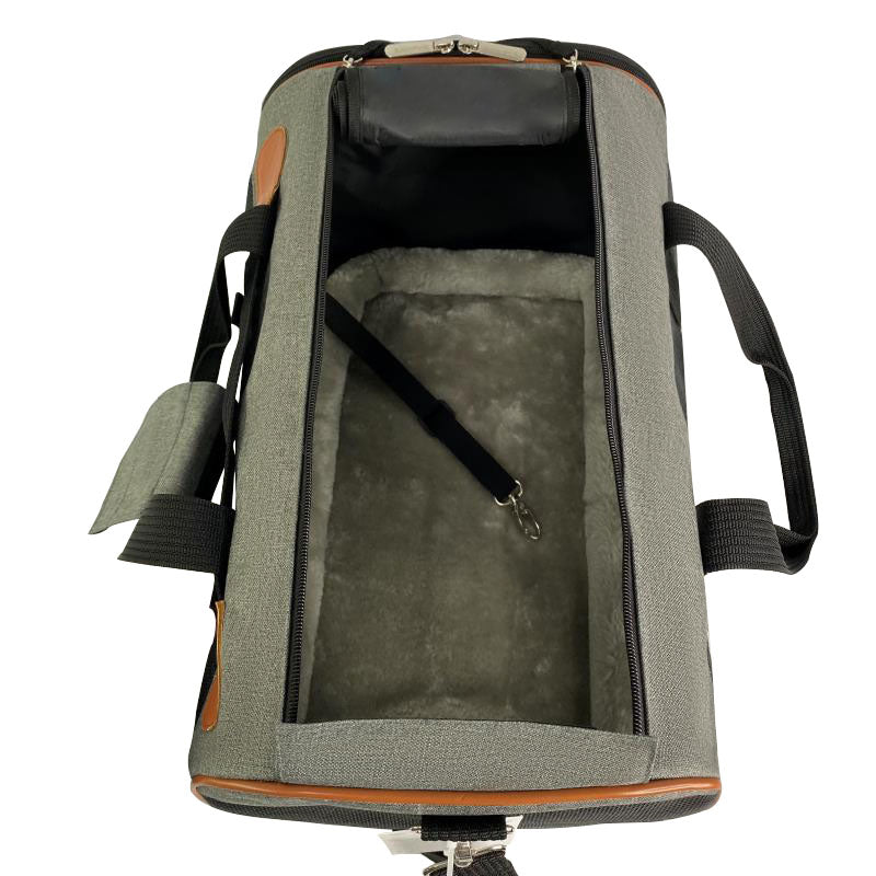 Mr. Peanut's Rhodium Series Mini Size Soft Sided Pet Carrier - Note Sizing in Description from Mr. Peanut's Pet Carriers