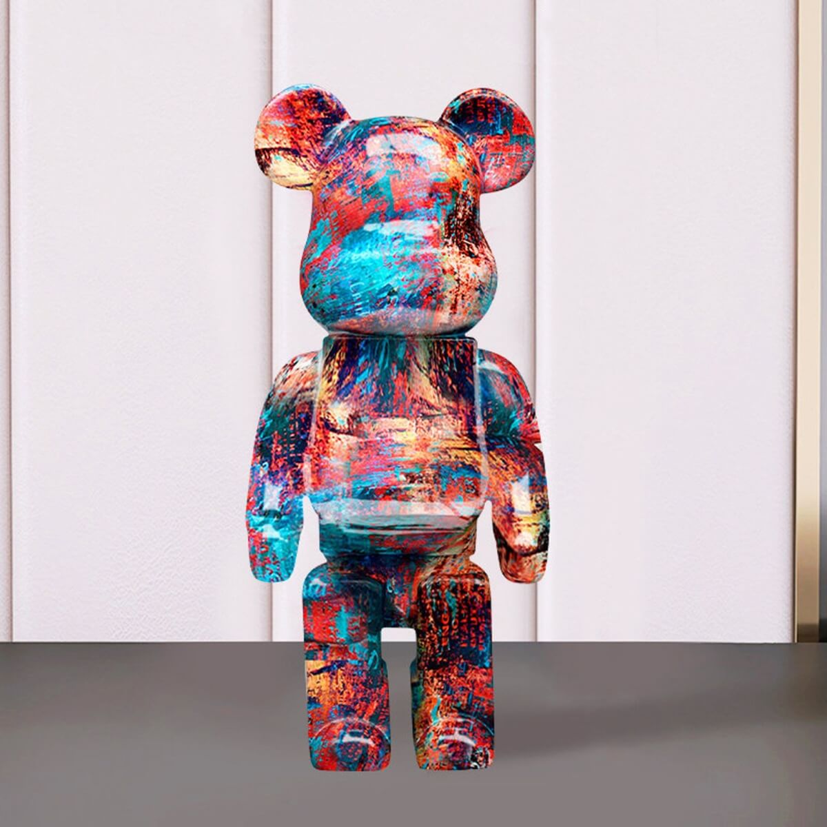 Street Art Bear Figurine from Moderny