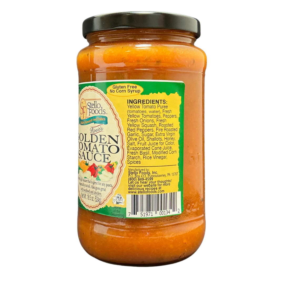Stello Foods - Rosie's Golden Tomato Sauce - 18.5 oz from Stello Foods