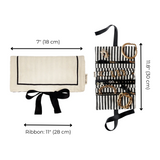 Couture Jewelry Roll, Medium, Cream From Bag-all