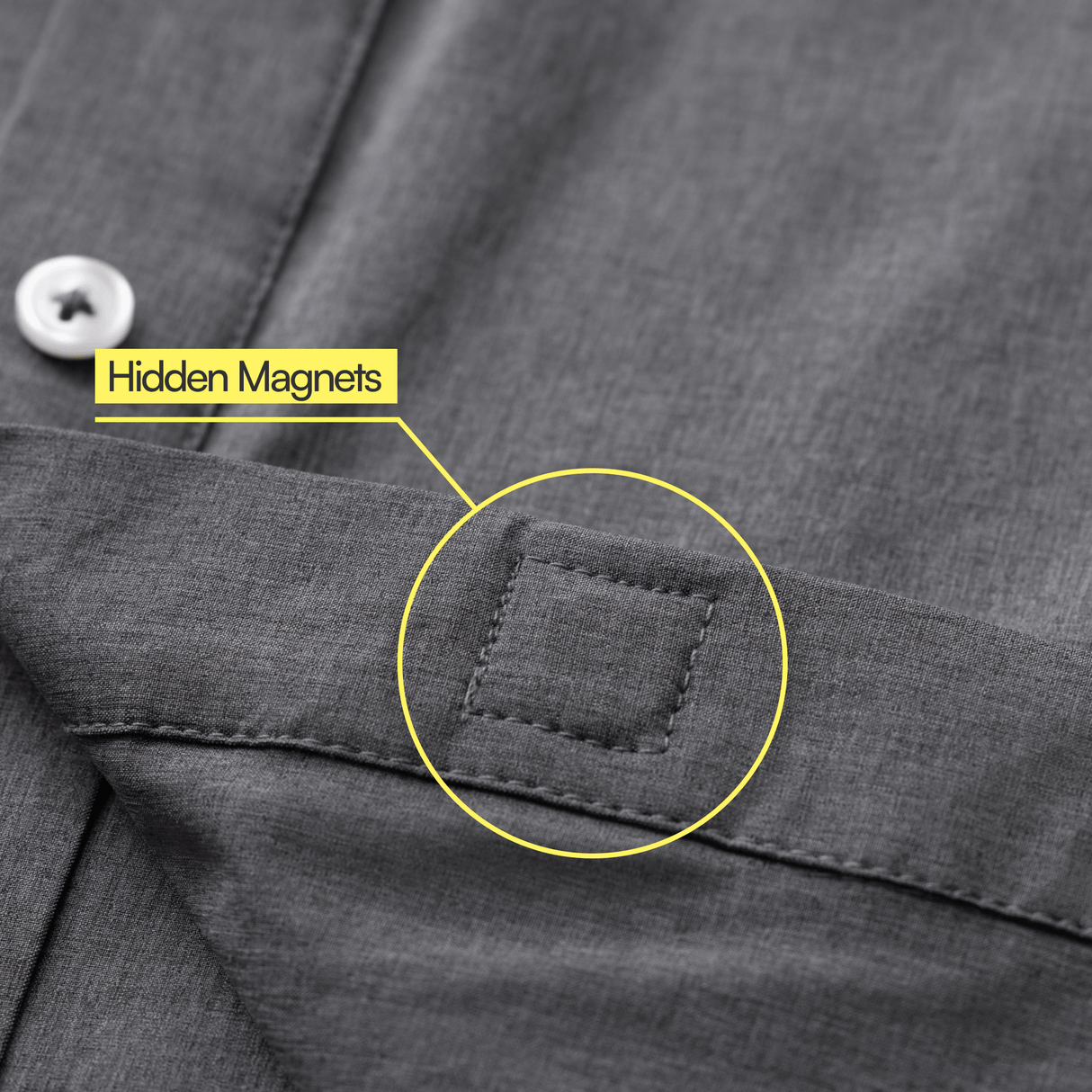 Magnetic Button-Down for Men | Relaxed-Fit from Joe & Bella