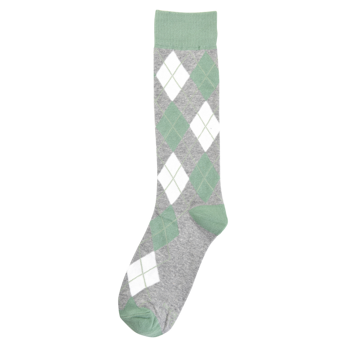 Sage Argyle Socks from No Cold Feet