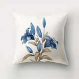 Blue Flowers Cushion Covers from Moderny