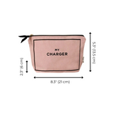 Charger Pouch, Pink/Blush From Bag-all