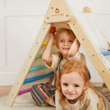 Tiny Land® 7-in-1 Rainbow Climbing Set From Tiny Land